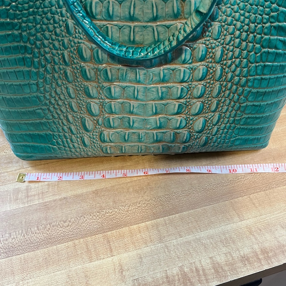 Brahmin Large Duxbury Satchel Mermaid Melbourne EUC - Picture 9 of 9